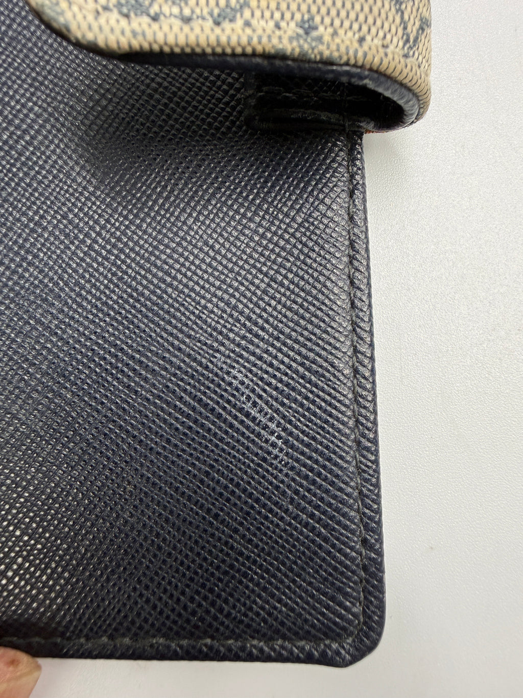 Louis Vuitton Vintage Agenda PM Cover in Denim