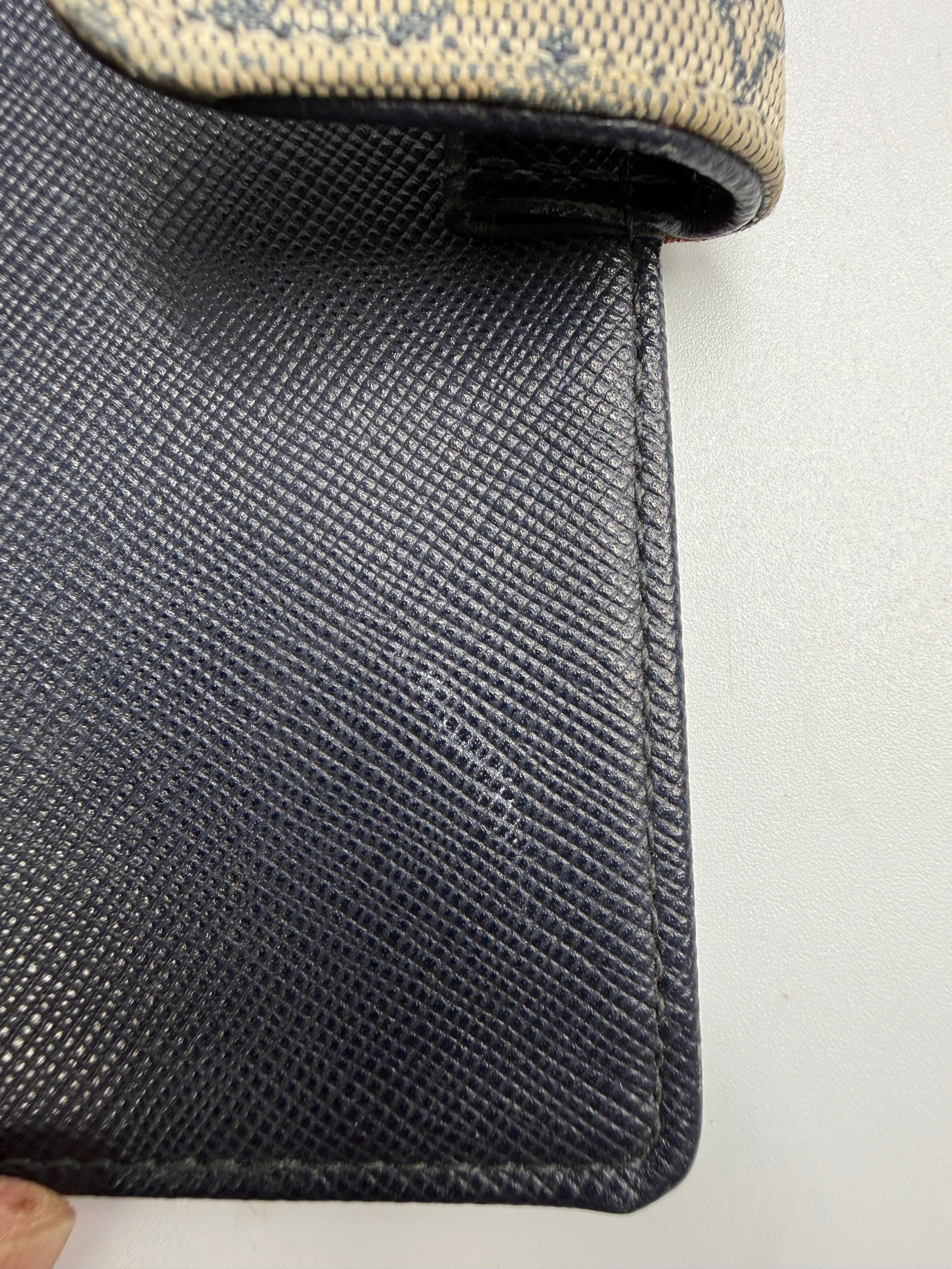 Louis Vuitton Vintage Agenda PM Cover in Denim