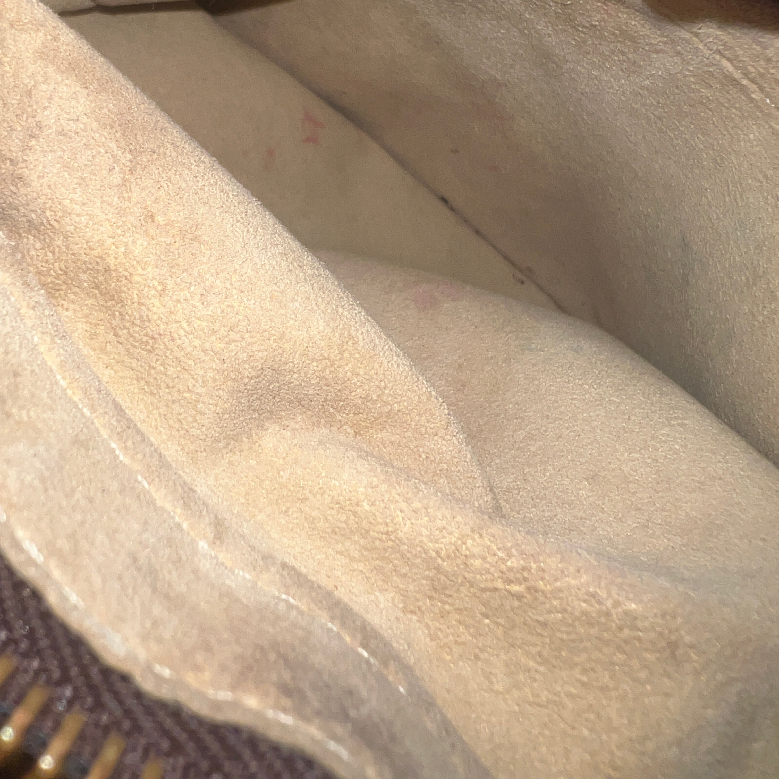Louis Vuitton Vintage Boetie MM in Monogram Canvas and Vachetta Leather