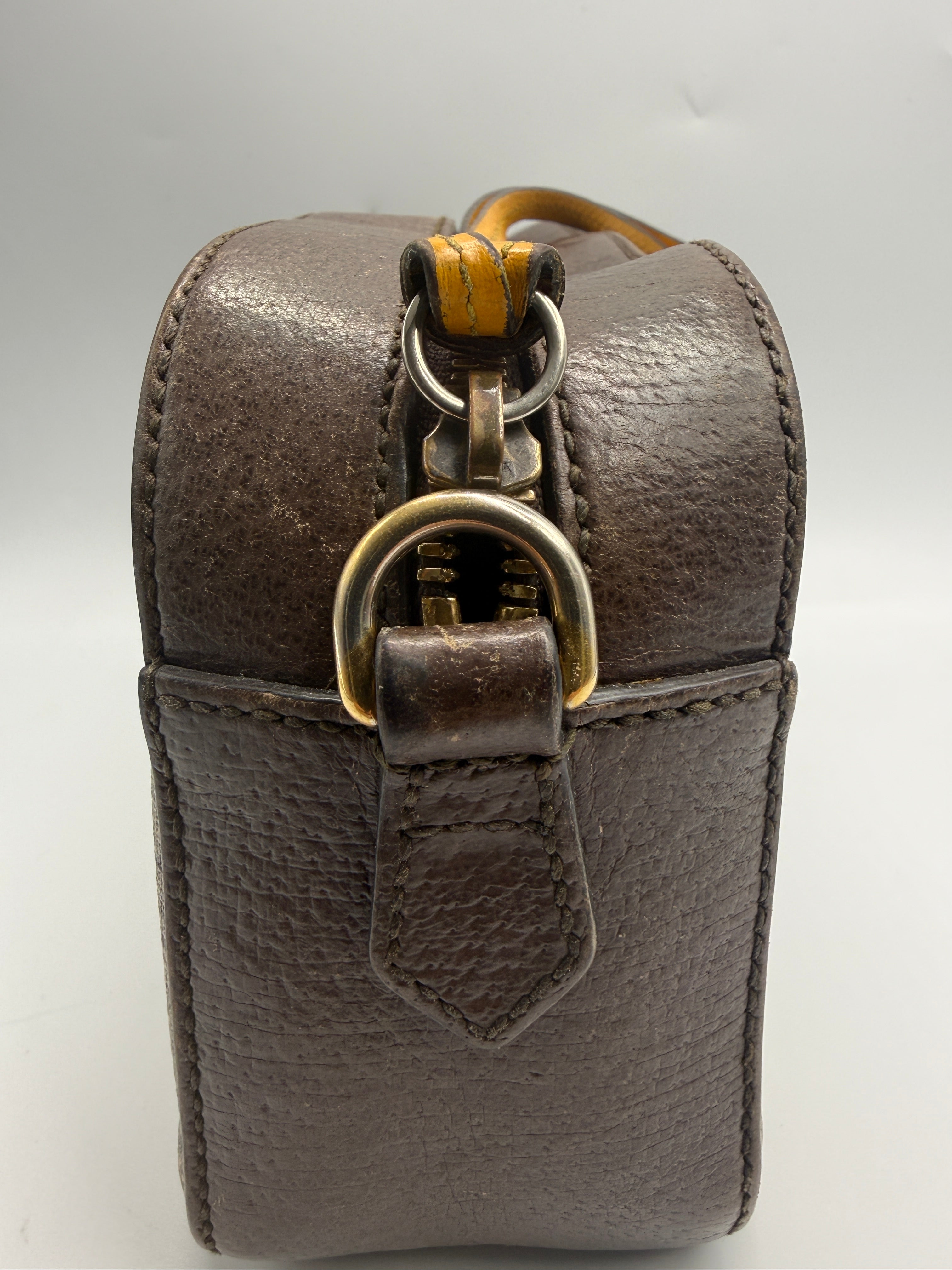 Gucci Neo Classic Feline Head Camera Bag in GG Supreme Canvas
