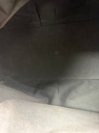 Fendi Vintage Black Patent Leather Chef Bag with Chain Detail