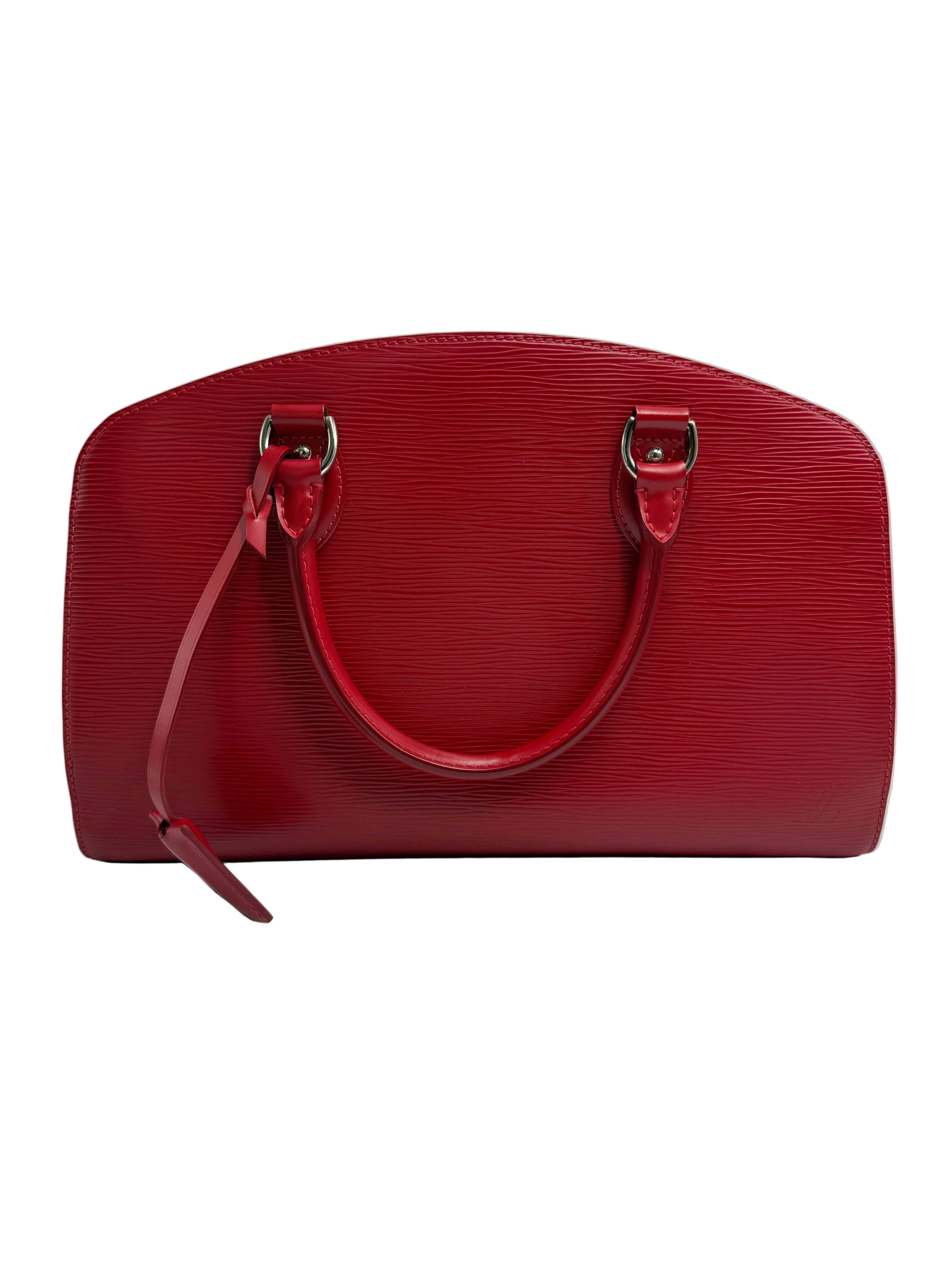 Louis Vuitton Vintage Pont Neuf PM in Castilian Red Epi Leather