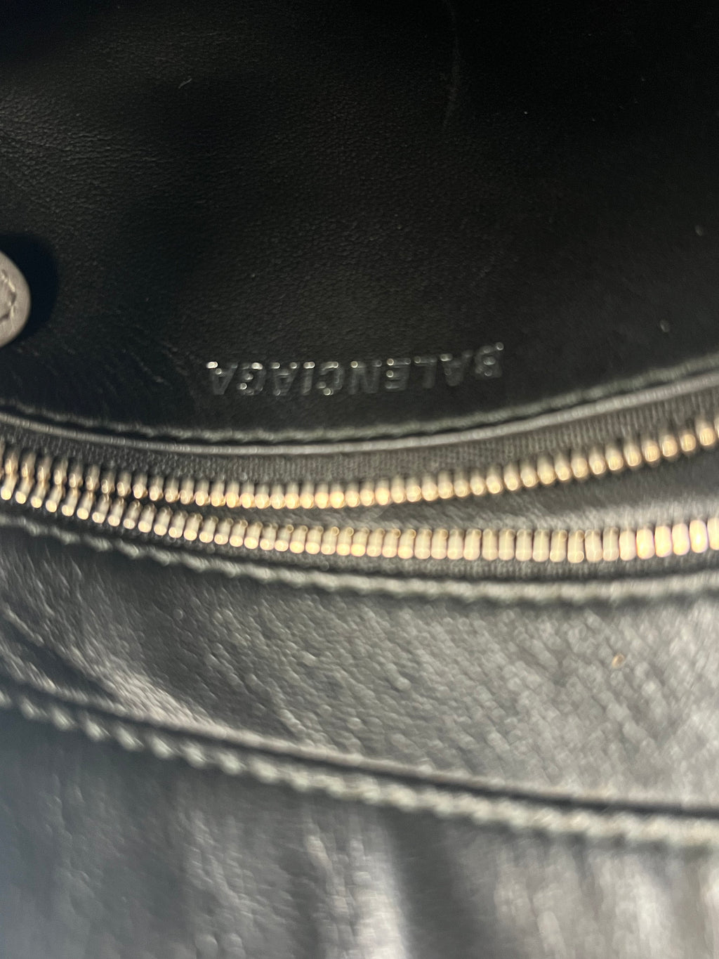 Balenciaga Calfskin S Triangle Duffle Grey Bag