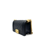 Chanel Black Small Leboy