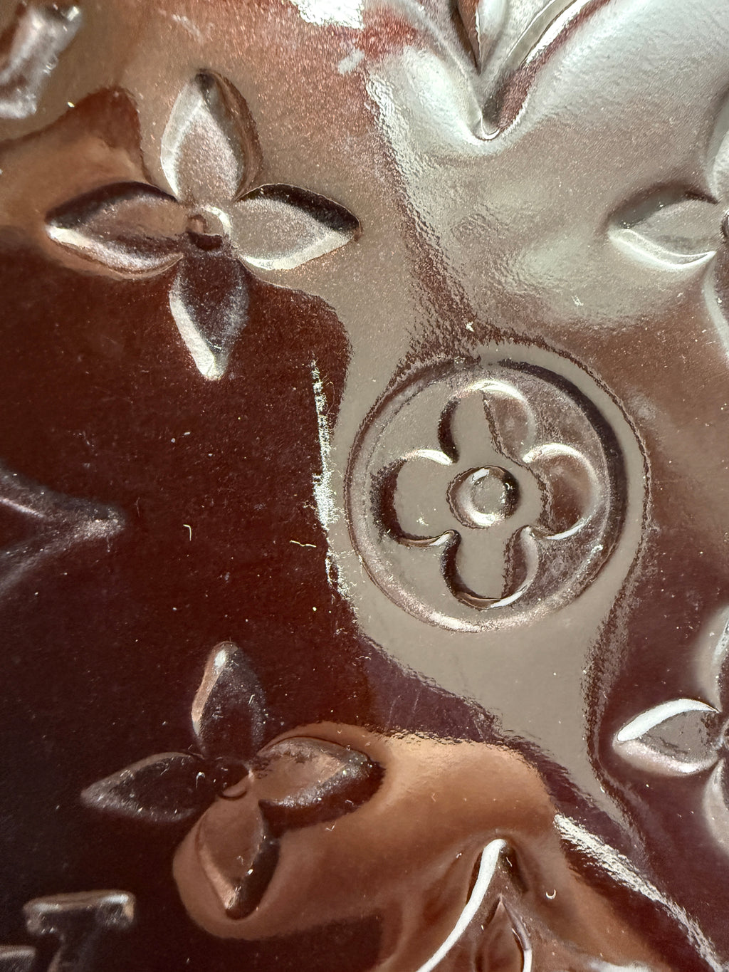 Louis Vuitton ( 2011 ) Brea MM Monogram Vernis Leather Bag – Burgundy