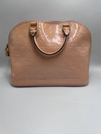 Louis Vuitton Monogram Vernis Alma PM (2015) In Beige