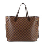 Louis Vuitton Damier Ebene  Neverfull GM Tote Bag