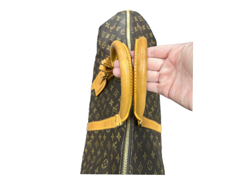 Louis Vuitton Keepall Bandoulière 50 Monogram Canvas Travel Duffle Bag