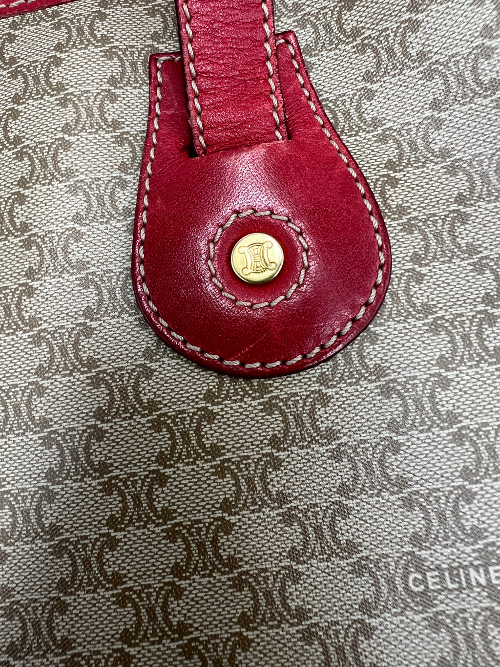 Celine Vintage Macadam Tote