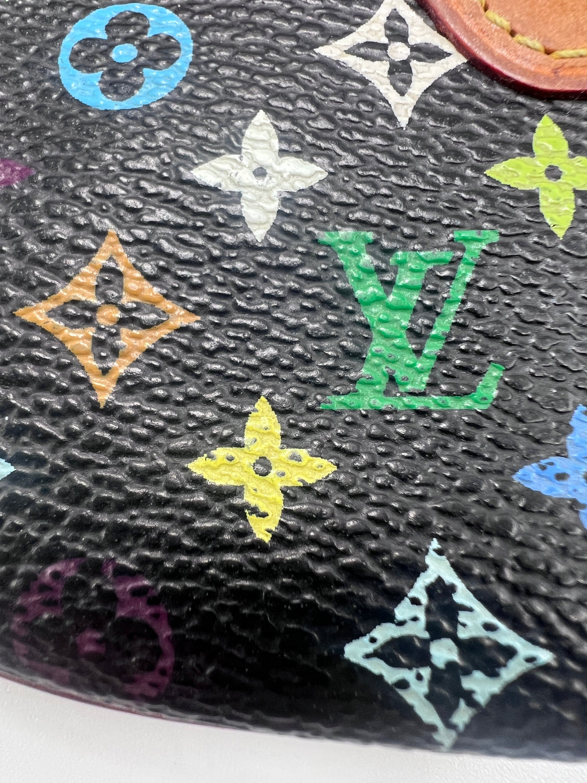 Louis Vuitton Monogram Multicolore Key Pouch / Pochette Clés in Black (Noir)