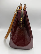 Louis Vuitton ( 2013 ) Brea MM Monogram Vernis Leather Bag – Cherry
