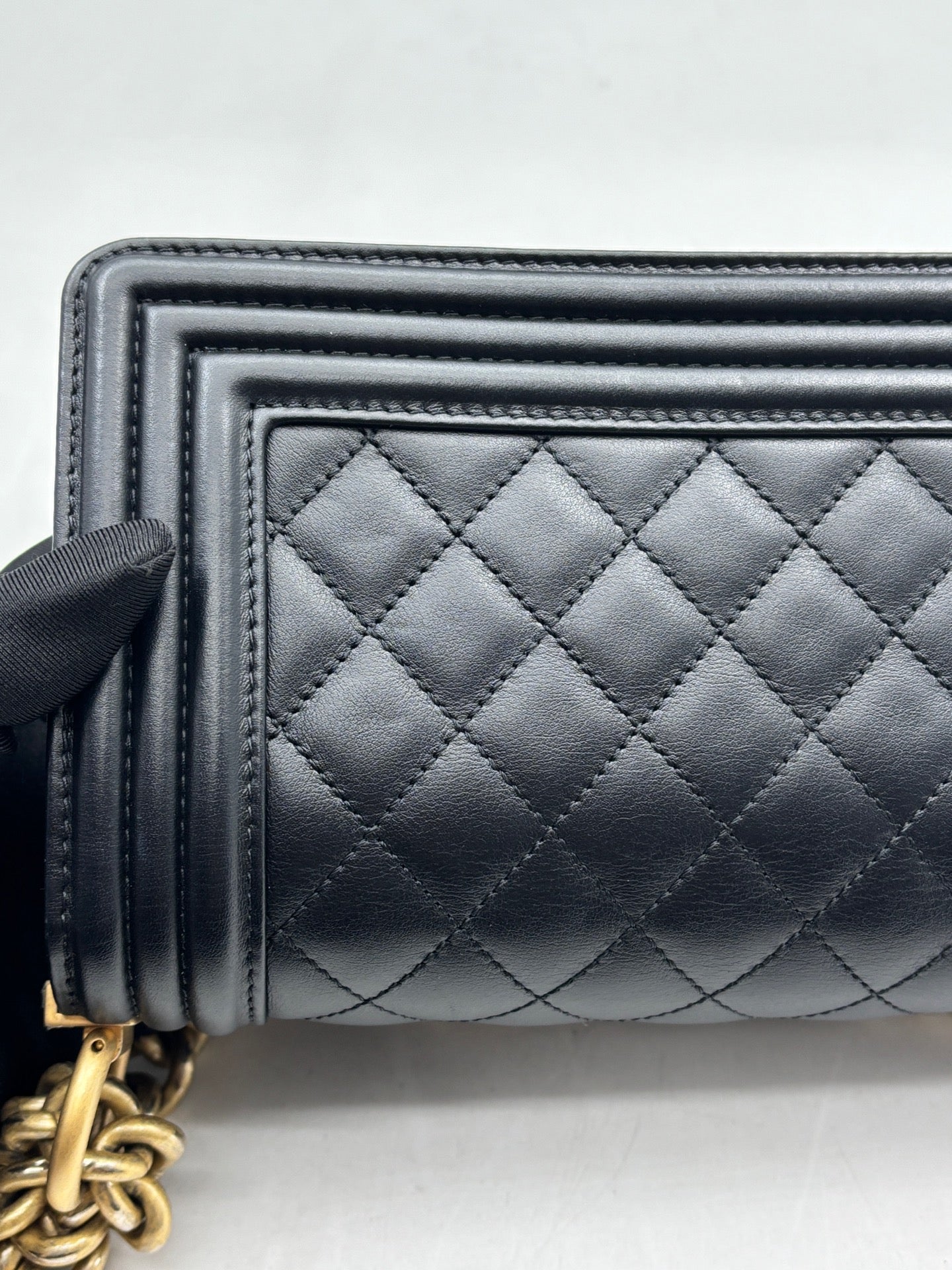 Chanel Black Small Leboy