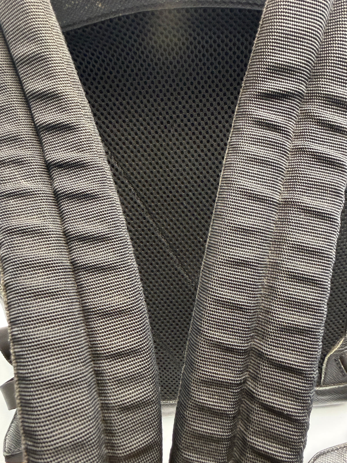 Louis Vuitton Anton Backpack in Ardoise / Noir Taiga Leather