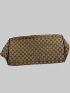 Gucci Vintage Princy Web Shoulder Bag in GG Canvas