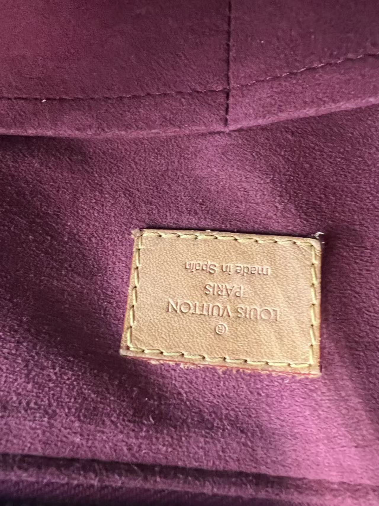 Louis Vuitton Pallas Monogram Canvas Shoulder Bag
