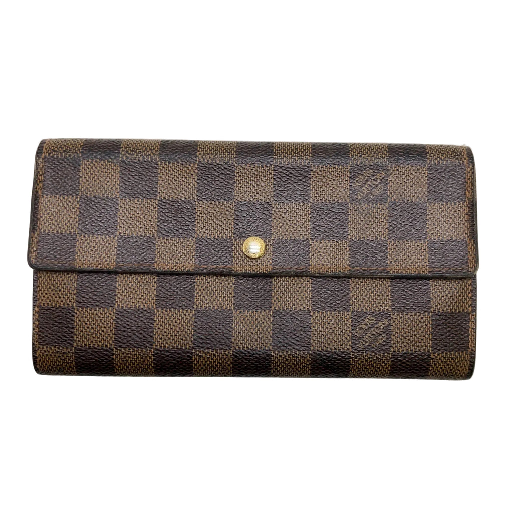 Louis Vuitton Damier Ebene Wallet CA1015