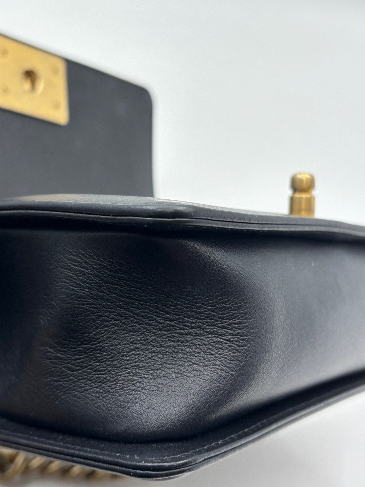 Chanel Black Small Leboy