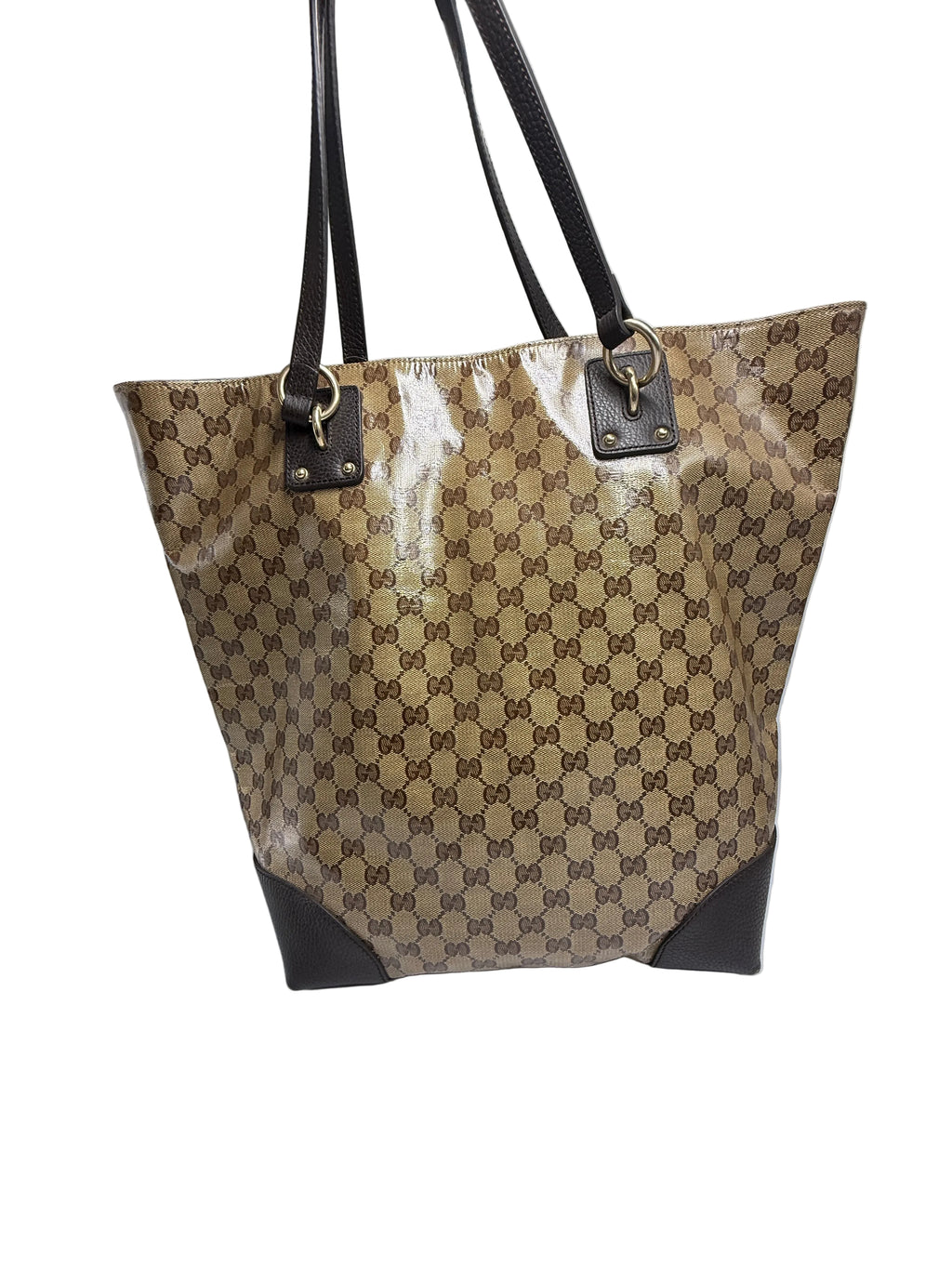Gucci Vintage Crystal Canvas Medium Tote Bag in GG Crystal