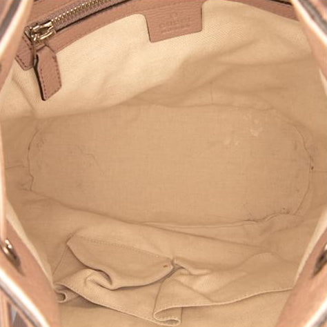 Gucci Soho Leather Drawstring Bucket Backpack Pink