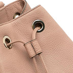 Gucci Soho Leather Drawstring Bucket Backpack Pink