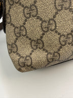 Gucci Ophidia GG Small Shoulder Bag in GG Supreme Canvas with Web Stripe