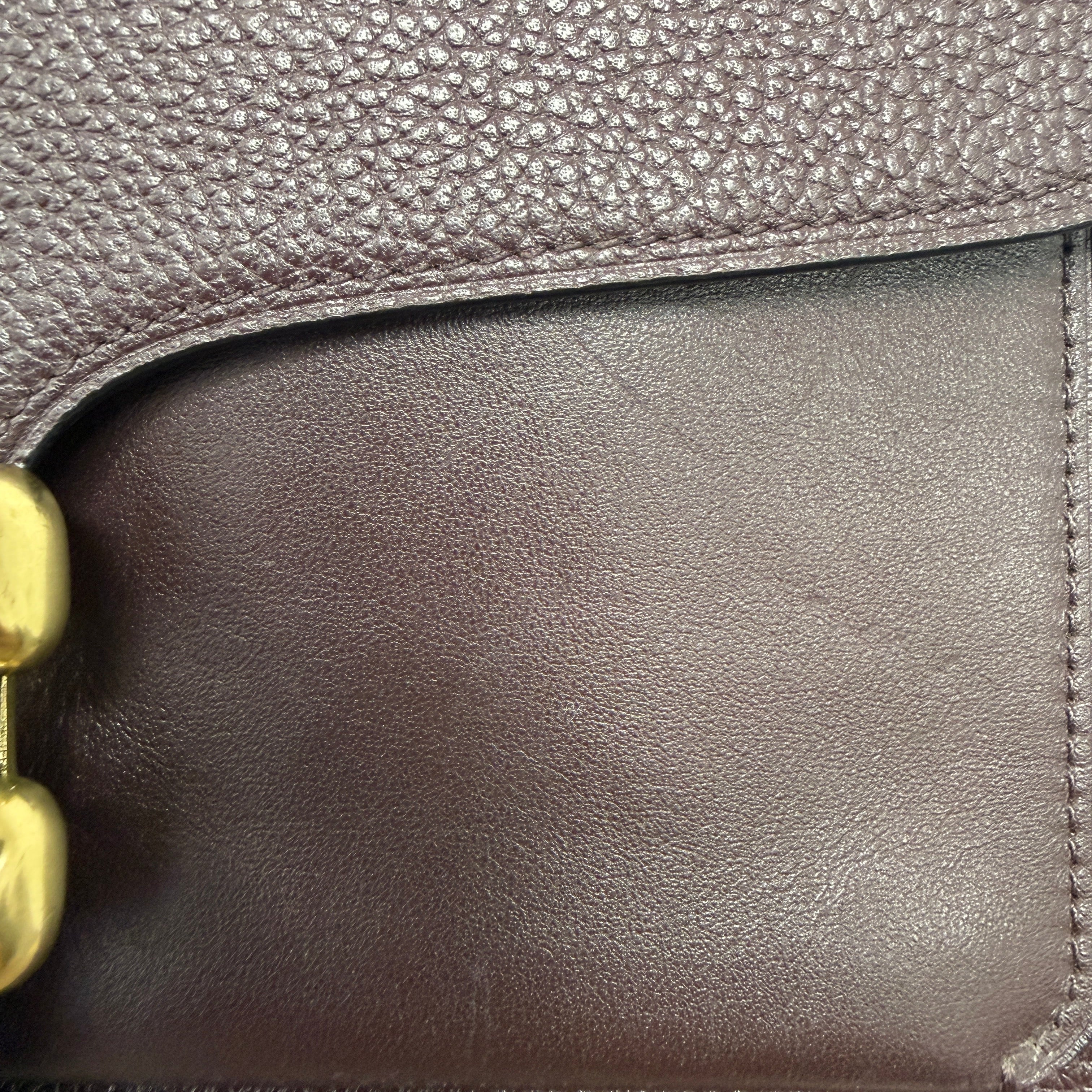 Tabby Shoulder Bag 26 Burgundy