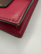 Louis Vuitton Fuchsia Monogram Canvas Flore Chain Wallet Bag