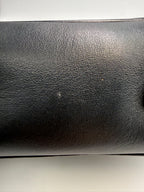 Fendi FF Zucca Tapestry Camera Case Bag in Brown Canvas and Black Leather