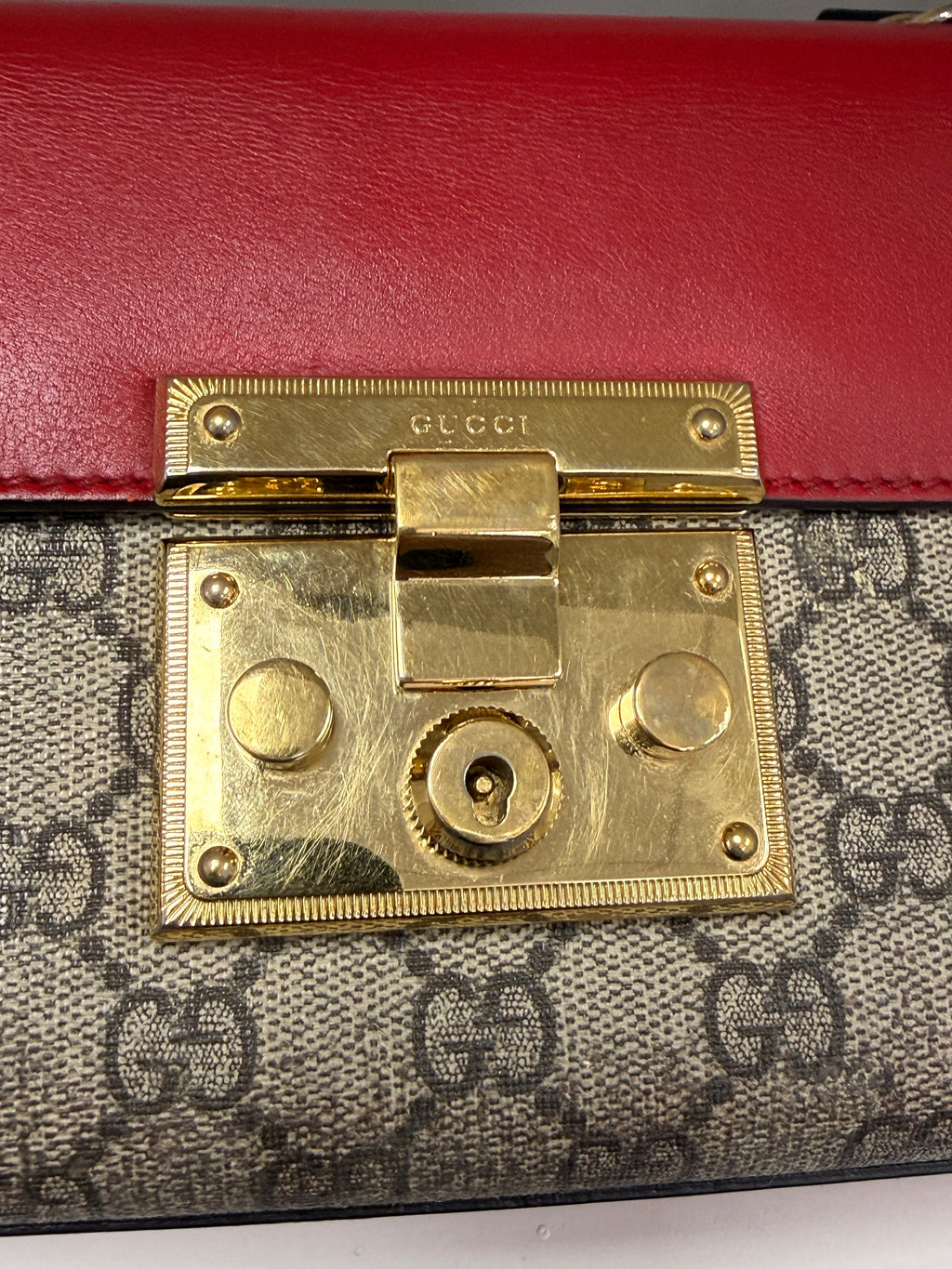 Gucci Padlock Shoulder Bag Pre-owned