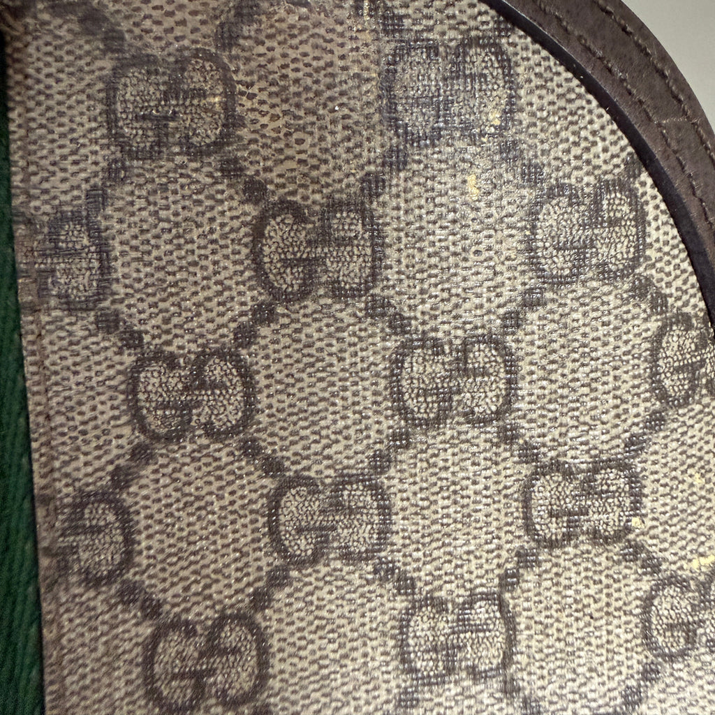 Gucci Ophidia Small Dome Shoulder Bag in GG Supreme Canvas