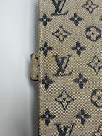 Louis Vuitton Vintage Agenda PM Cover in Denim