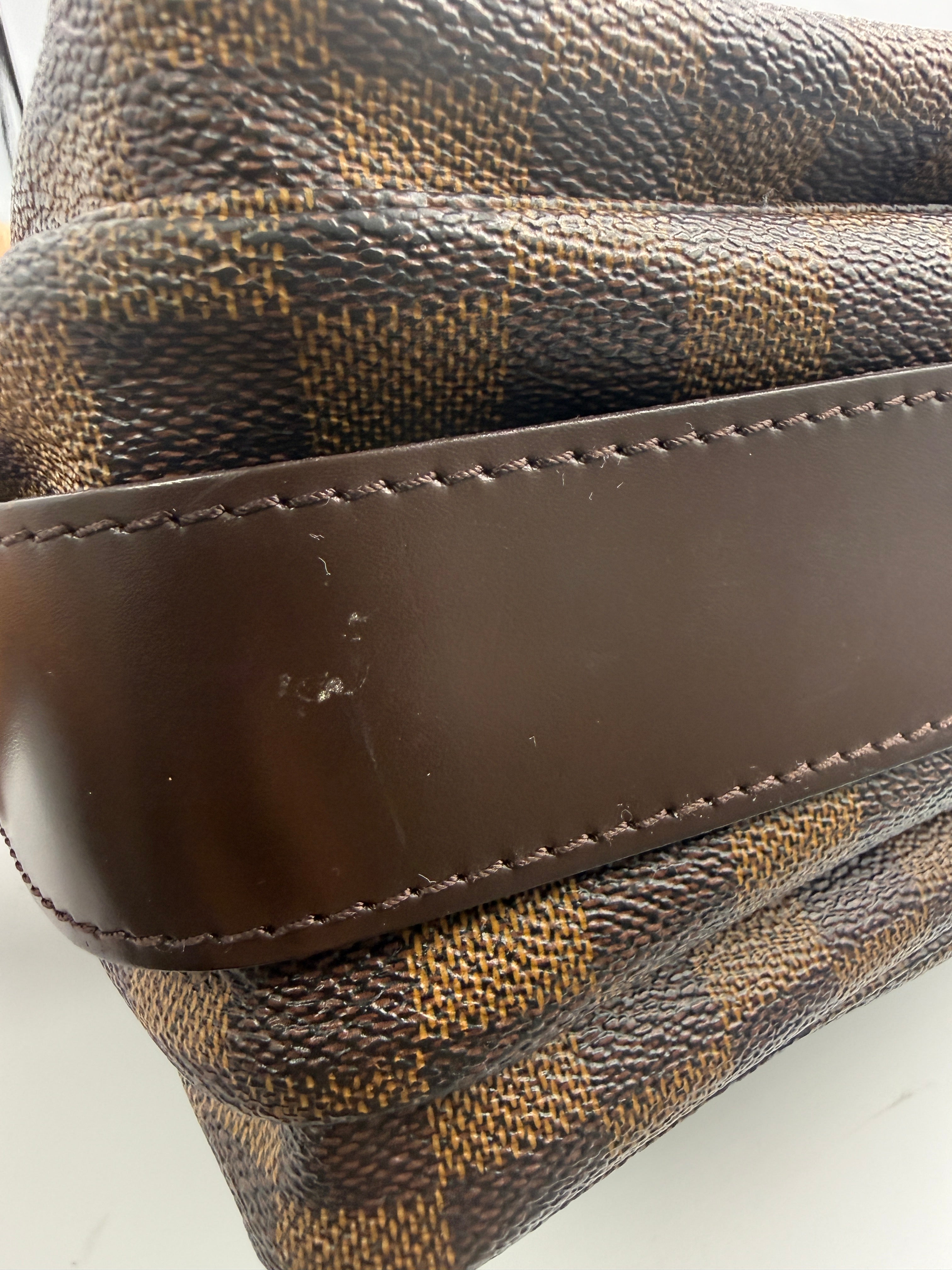 Louis Vuitton Naviglio Messenger Bag in Damier Ébène Canvas