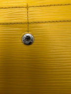 Louis Vuitton Epi Leather Sarah Long Wallet in Yellow