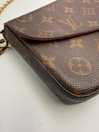 Louis Vuitton Félicie Pochette (CHIPPED) in Monogram Canvas - Preloved