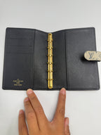 Louis Vuitton Vintage Agenda PM Cover in Denim