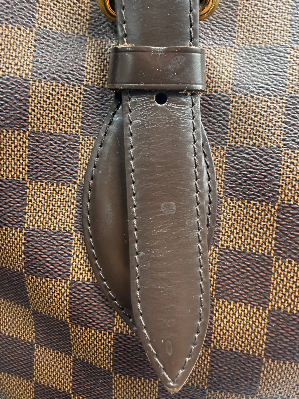Louis Vuitton Vintage Hampstead MM in Damier Ébène Canvas