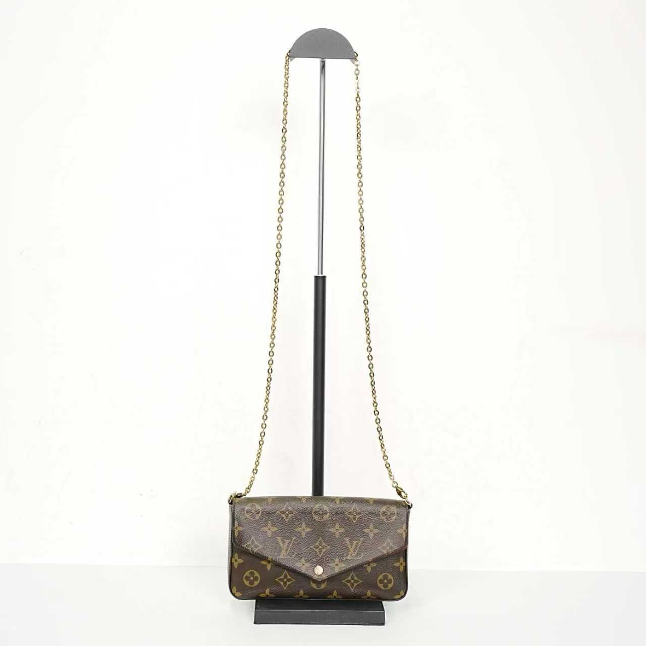 Pre-owned Louis Vuitton Félicie Pochette – Monogram Canvas –  3-in-1 Chain Wallet