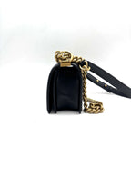 Chanel Black Small Leboy