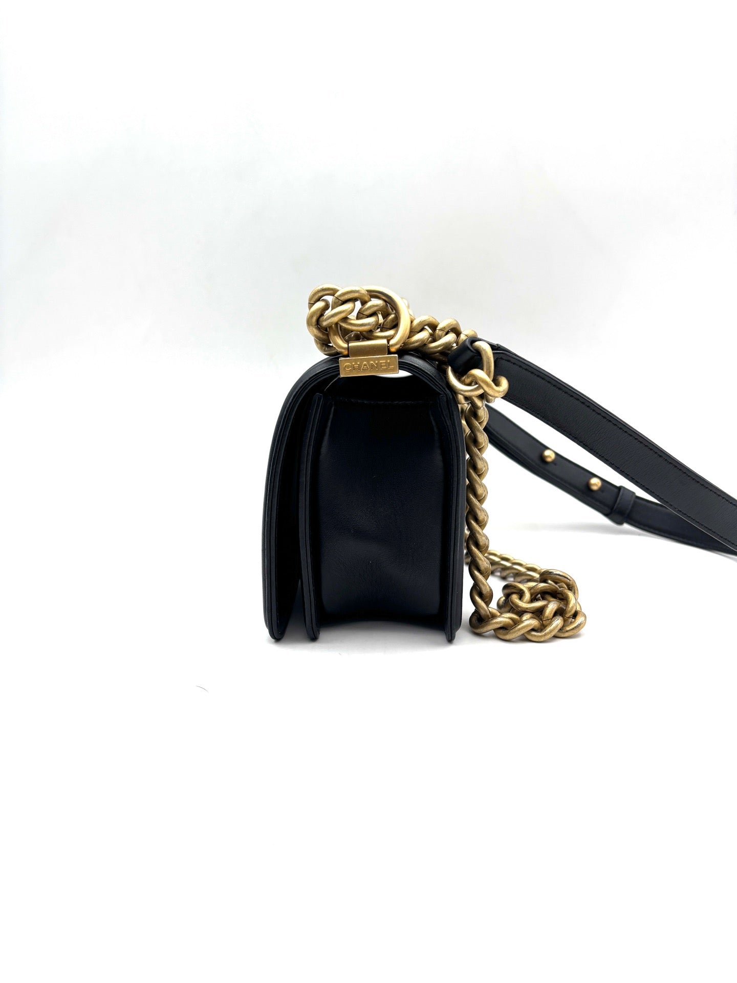 Chanel Black Small Leboy
