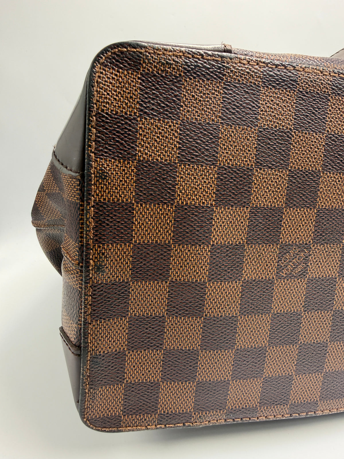 Louis Vuitton Vintage Hampstead MM in Damier Ébène Canvas