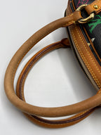 Louis Vuitton x Takashi Murakami Black Monogram Multicolor Priscilla Bag