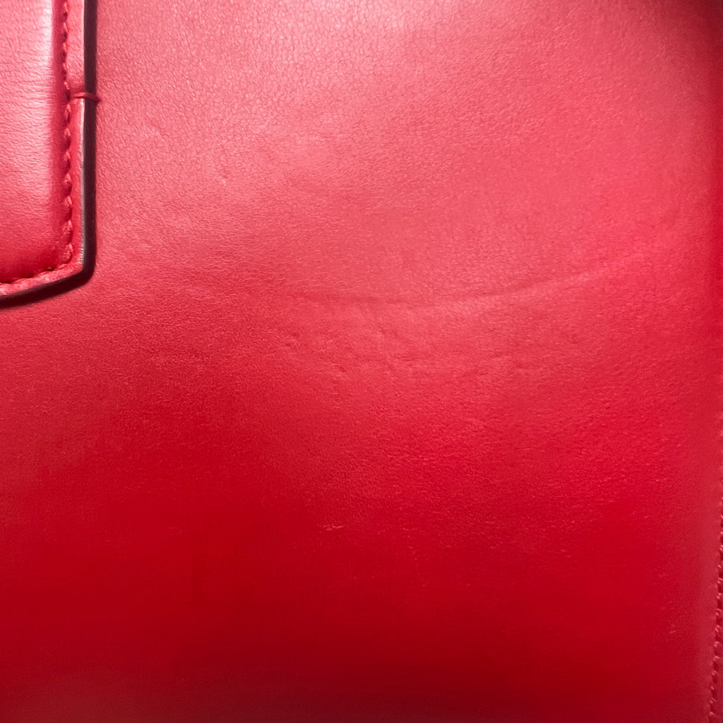 Gucci Dionysus Bamboo Top Handle Bag – Hibiscus Red Leather with Web Strap
