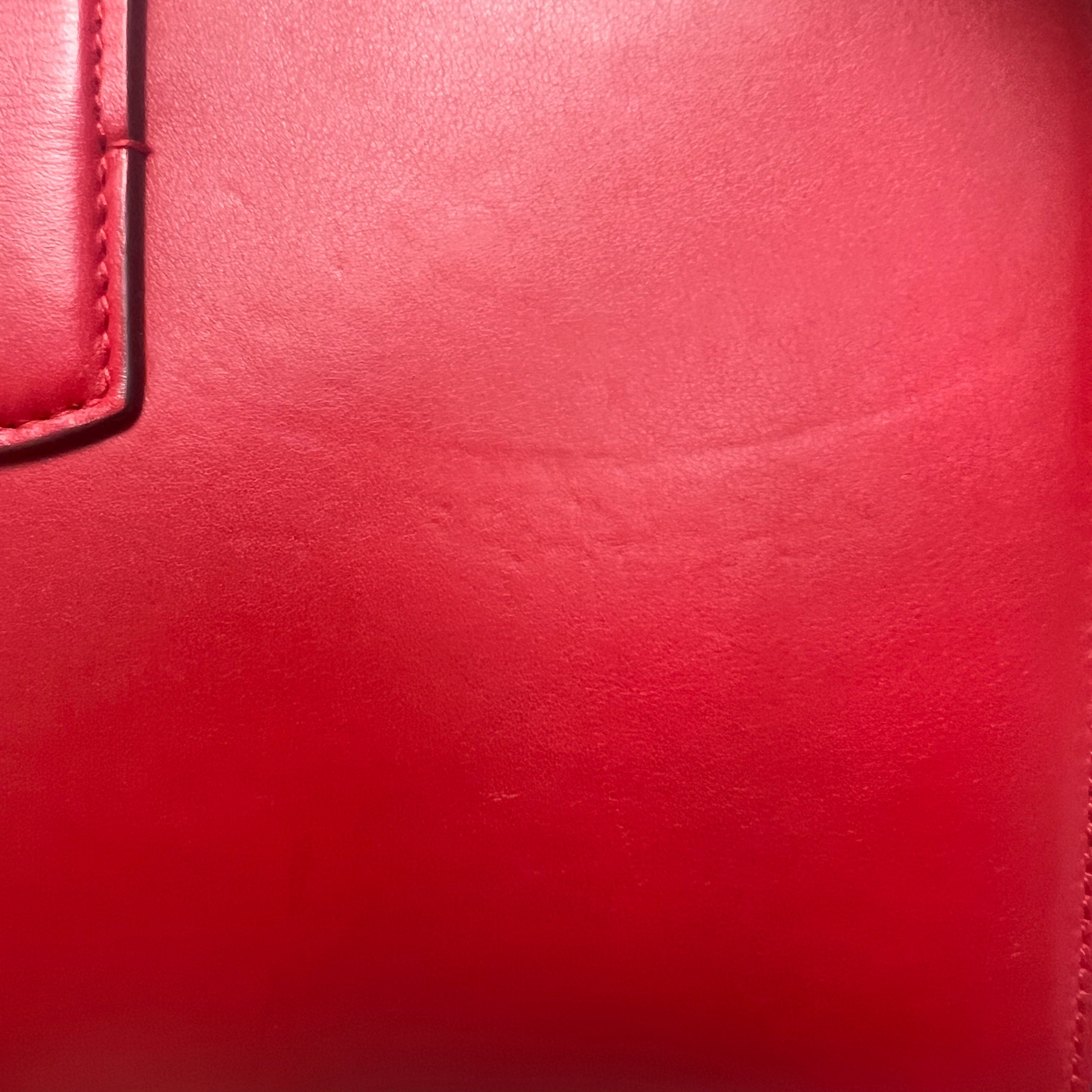 Gucci Dionysus Bamboo Top Handle Bag – Hibiscus Red Leather with Web Strap