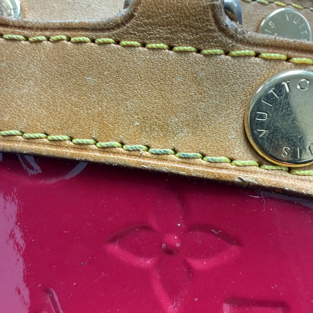 Louis Vuitton Brea MM Monogram Vernis Leather Bag – Rose Indien