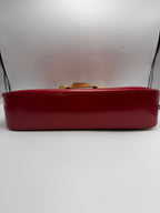 Louis Vuitton Vintage Columbus Tote in Monogram Vernis Leather (Rouge Fauviste)