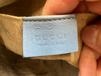 Gucci Micro Guccissima Small Dome Bag in Bright Blue Calfskin Leather