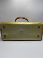 Louis Vuitton Monogram Vernis Soufflot / Tompkins Square Satchel in Bronze