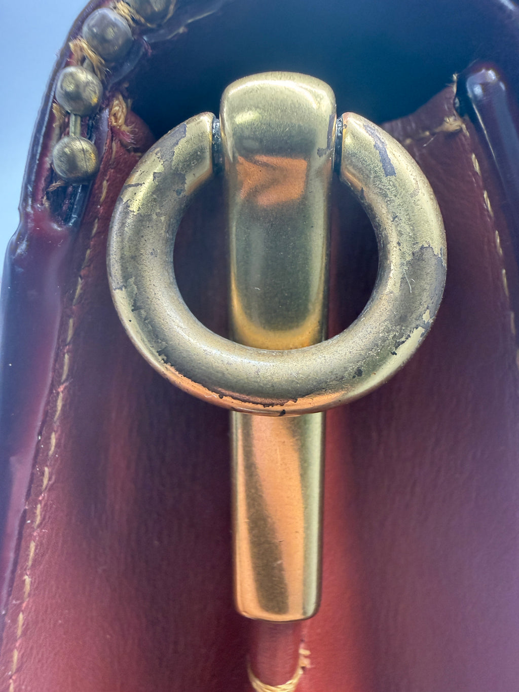 Coach Tabby Shoulder Bag 26 in Multi-Tone Brown Leather with Details