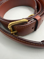 Coach Tabby Shoulder Bag 26 in Multi-Tone Brown Leather with Details