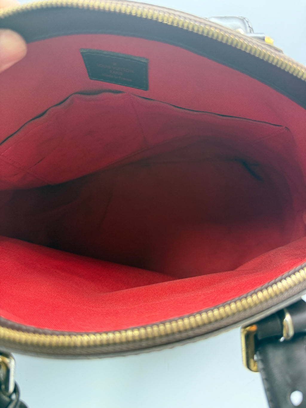Louis Vuitton Vintage Verona MM in Damier Ébène Canvas